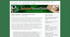Desktop Screenshot of baseballroundtable.com