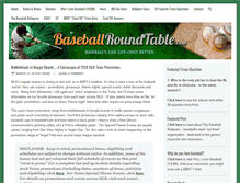 Tablet Screenshot of baseballroundtable.com